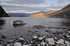 tramonto sul lago da Argegno