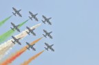 Frecce tricolori
Formazione Rombo di 9
Air Show la Comina 100