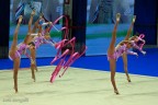 Esibizione della nazionale italiana di ginnastica ritmica del 20 giugno 2010 al Paladesio