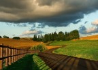 Un saluto a tutto il forum, con i miei complimenti per il livello qualitativo degli scatti postati.
Inserisco questa foto fatta fra le colline toscane