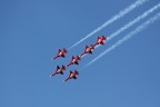 iso 200 1/1000 f5.6 50d con 7/200 2.8+1.4x

red arrows 

su nortroph F5 l'unica pan supesonica...