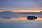 L'alba sul lago di Pusiano