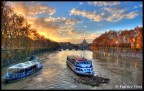 il tevere in piena in hdr il tevere in piena in hdr