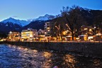 Merano, zona dei mercatini di natale.