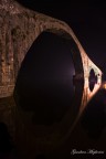 Il famoso ponte del diavolo, foto scattata durante la notte di halloween