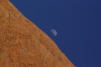 Half Moon over Uluru Half Moon over Uluru