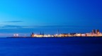 Civitavecchia blue hour Civitavecchia blue hour