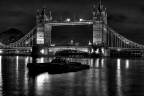 LONDRA - The Tower Bridge, in una visione monocromatica