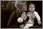 Mamma con figlio in B/N Mamma con figlio in B/N