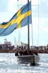 Rientro nel porto di Trapani dopo l'ultima regata (09-10-2005)