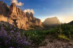 Tramonto da Passo Gardena Tramonto da Passo Gardena