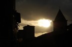 Locana al tramonto Locana al tramonto