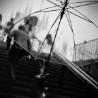 Through the rain