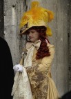 maschera di nobiluomo al carnevale di Venezia
