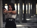 the woman with the gun