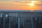 tramonto sulla spiaggia tramonto sulla spiaggia