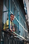 The boy in the cage The boy in the cage