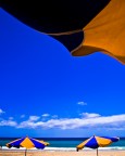 on the beach on the beach
