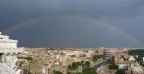 Temporale imminente sul Vittoriano