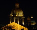 Notturno di cupole da Villa Medici