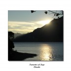 Tramonto sul lago Tramonto sul lago
