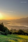 Tramonto sul lago d'Iseo Tramonto sul lago d'Iseo