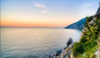 tramonto sulle 5 terre tramonto sulle 5 terre