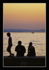 sul calar della sera ...lago di Garda -Lazise -