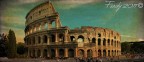 Foto del colosseo antichizzata con photoshop.