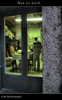 man at work