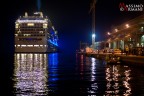 Ieri sera a sorpresa 4 navi da crociera hanno attraccato al porto di Trieste causa la nebbia che impediva le operazioni al porto di Venezia. Qui la Msc Magnifica che inizia il "parcheggio"