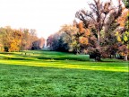 il giardino della villa reale