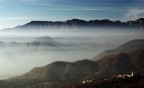Panorama dal monte Summano, novembre 2011