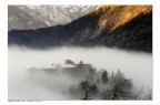 Castello nella nebbia Castello nella nebbia