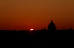 Profilo San Pietro tramonto Profilo San Pietro tramonto