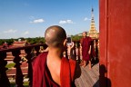 Myanmar 2011. Palazzo reale di Mandalay.