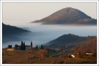 Faedo, un piccolo paese sui Colli Euganei.