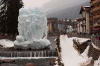 moena, fontana di ghiaccio moena, fontana di ghiaccio