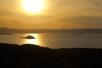 Tramonto lago di bolsena Tramonto lago di bolsena