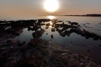 Tramonto sugli scogli Tramonto sugli scogli