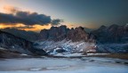 Vista da rifugio Lagazuoi Vista da rifugio Lagazuoi