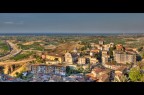 Vista dal castello di Corigliano Vista dal castello di Corigliano