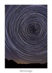 Star trail a Montelago. Star trail a Montelago.