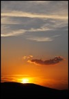 Tramonto sul Monte Cetona (Toscana) Tramonto sul Monte Cetona (Toscana)