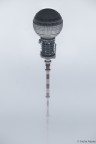 Un piccolissimo hocus pocus in post produzione per trasformare la famosa antenna della televisione di Berlino in una torre fantascientifica.