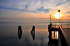 Tramonto sul lago Tramonto sul lago