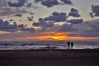 guardando il tramonto
