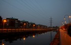 primi scatti di sera Naviglio Martesana primi scatti di sera Naviglio Martesana