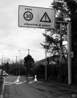 attenzione ai pedoni attenzione ai pedoni