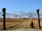 Un'entrata ed una strada virtuale per il Monviso